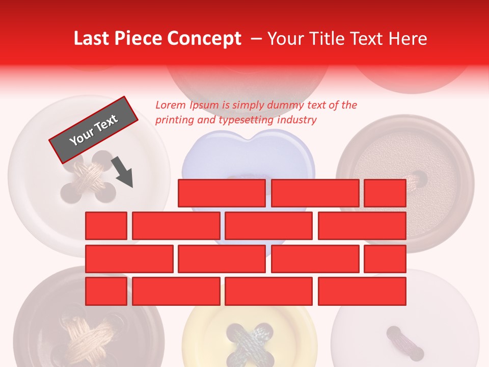 Red Worn Vintage PowerPoint Template