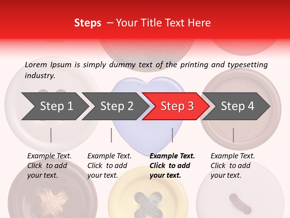 Red Worn Vintage PowerPoint Template