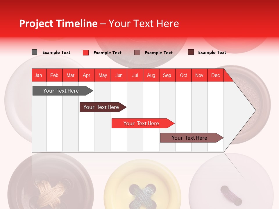 Red Worn Vintage PowerPoint Template