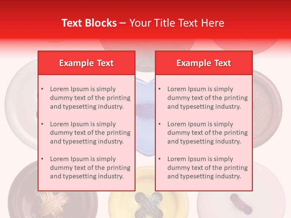 Red Worn Vintage PowerPoint Template