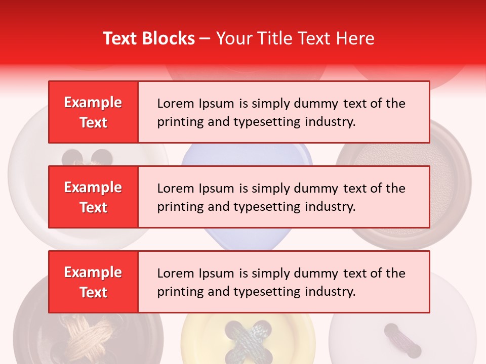 Red Worn Vintage PowerPoint Template