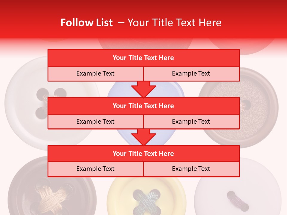 Red Worn Vintage PowerPoint Template