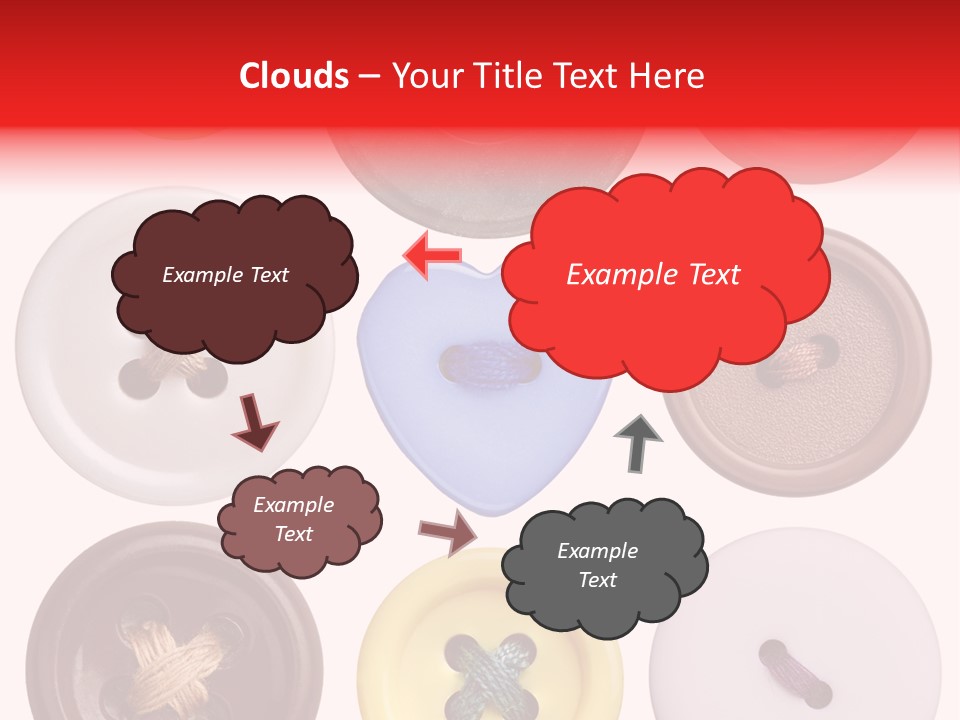 Red Worn Vintage PowerPoint Template