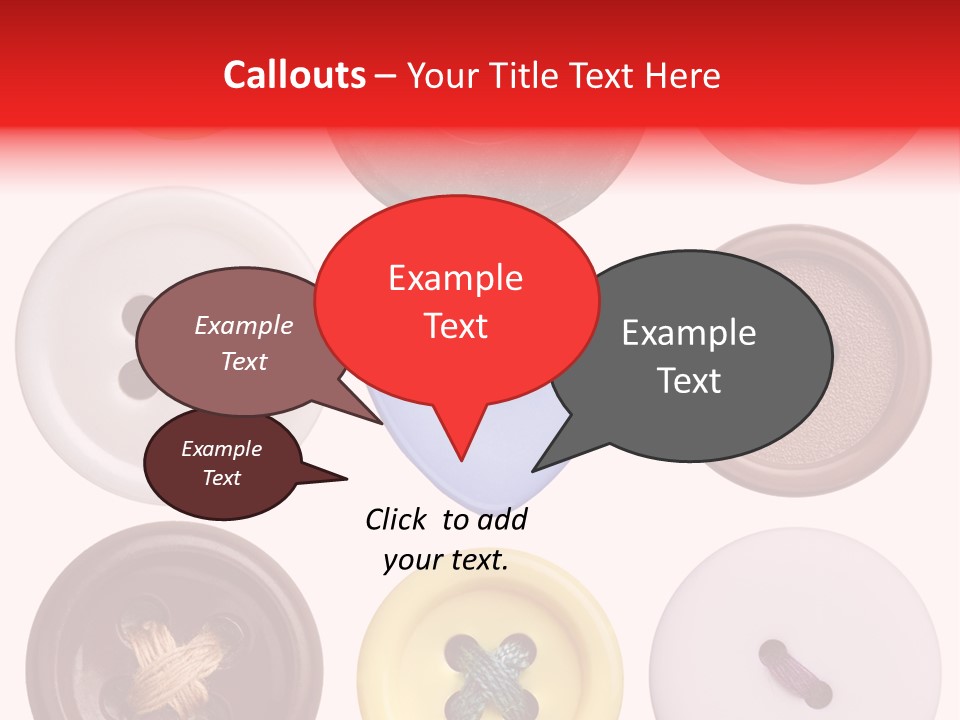 Red Worn Vintage PowerPoint Template