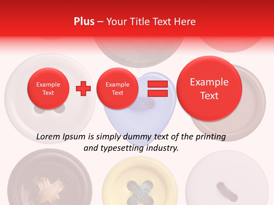 Red Worn Vintage PowerPoint Template