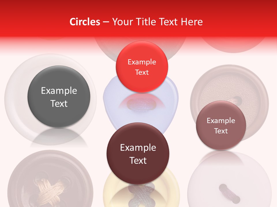 Red Worn Vintage PowerPoint Template