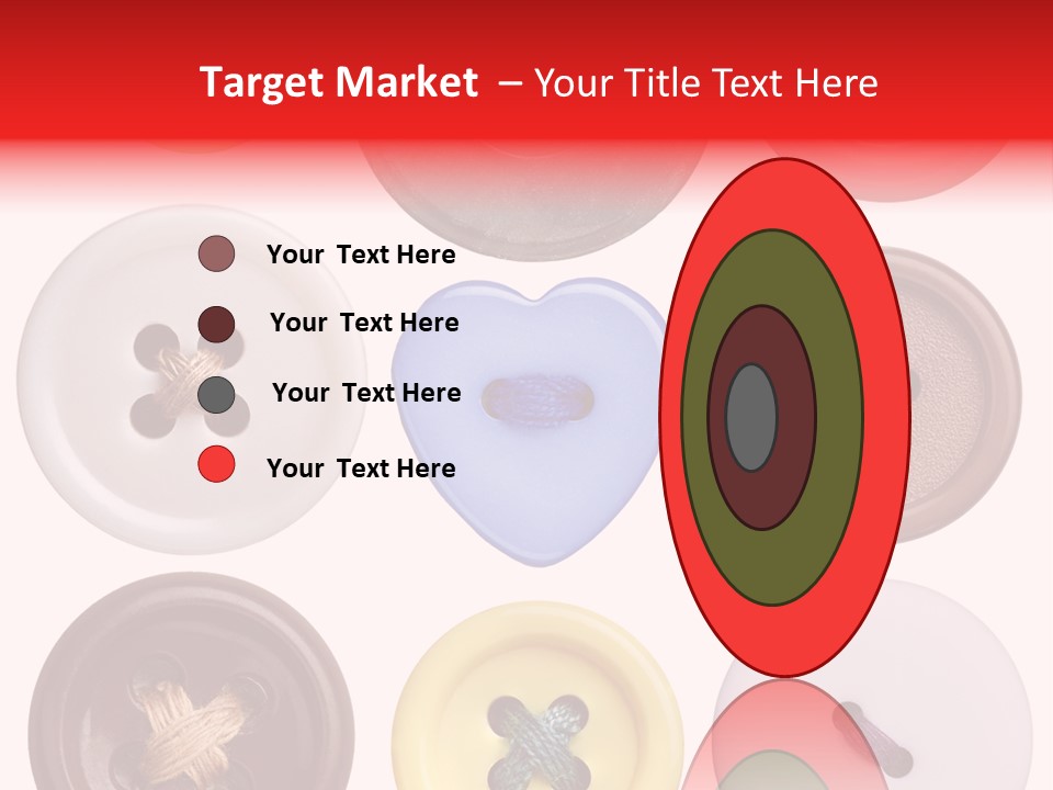 Red Worn Vintage PowerPoint Template