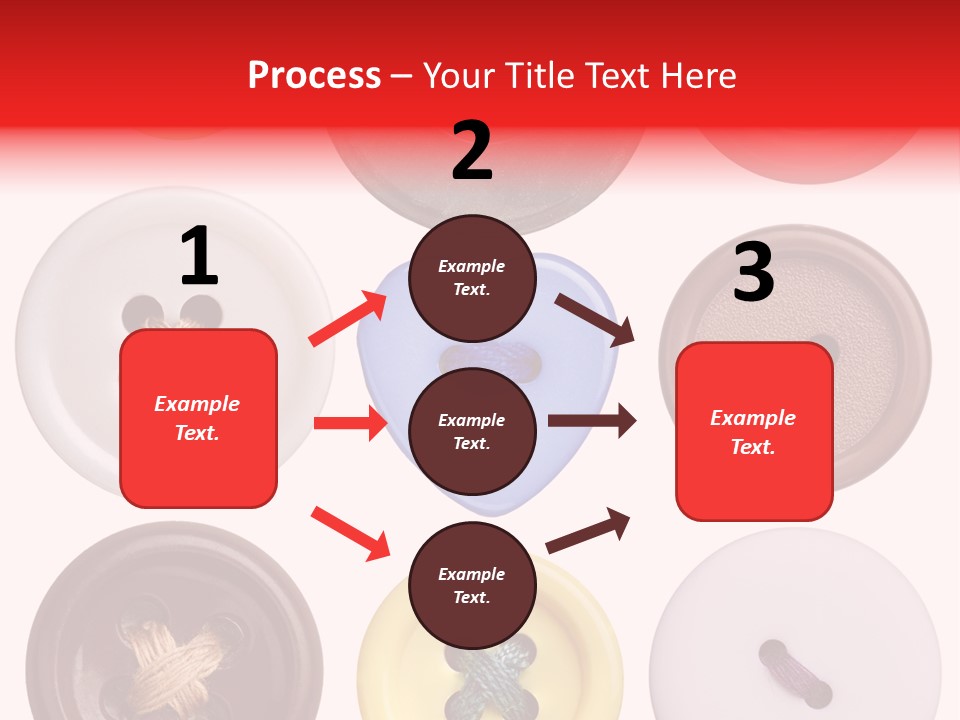 Red Worn Vintage PowerPoint Template