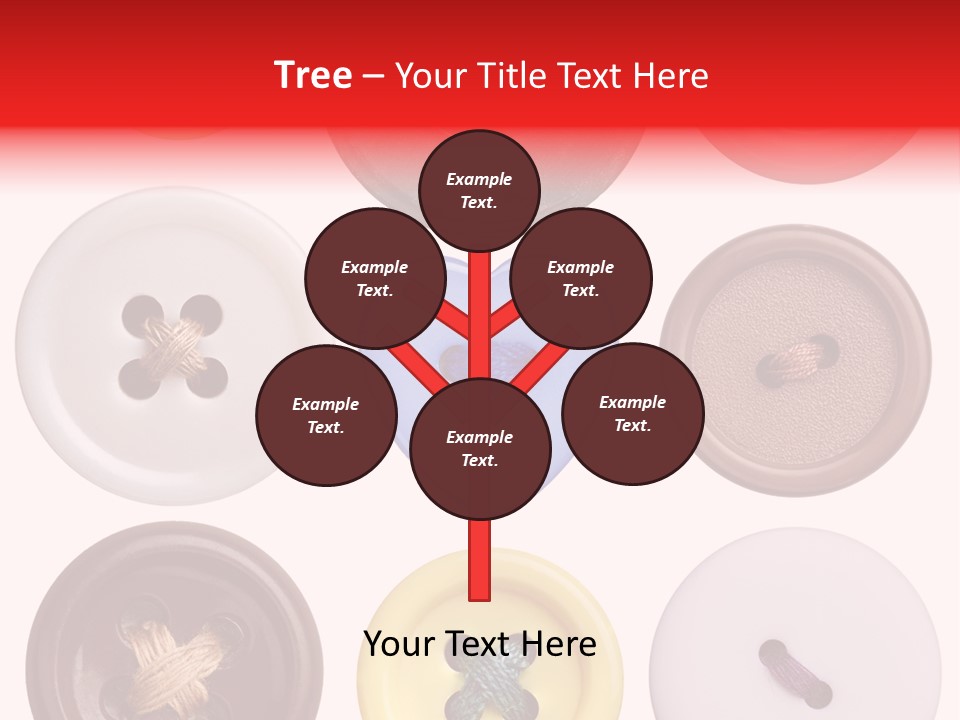 Red Worn Vintage PowerPoint Template