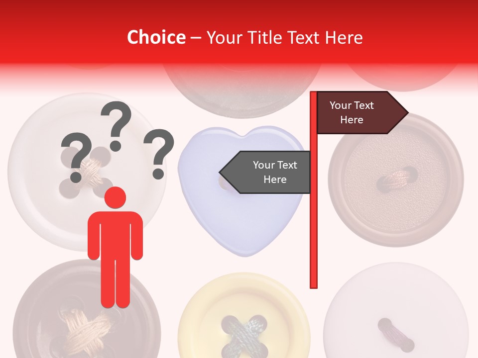 Red Worn Vintage PowerPoint Template