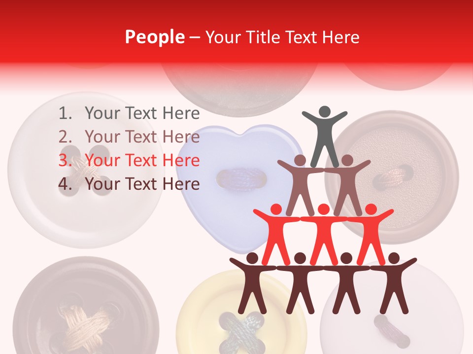 Red Worn Vintage PowerPoint Template