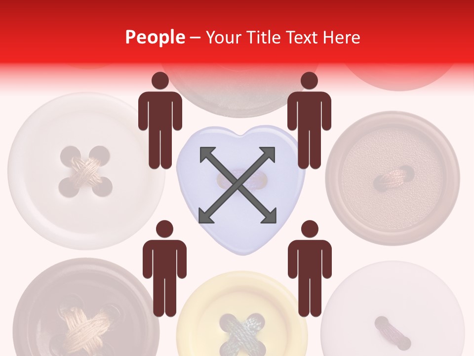 Red Worn Vintage PowerPoint Template