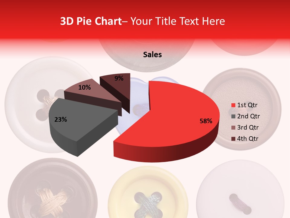 Red Worn Vintage PowerPoint Template