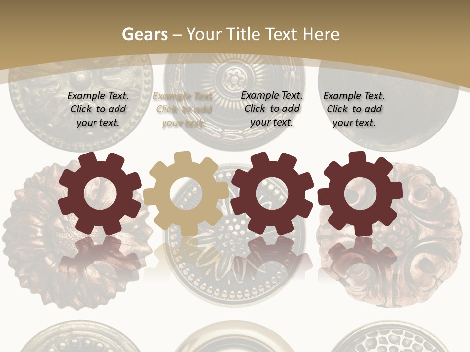 Rusty Old Silver PowerPoint Template