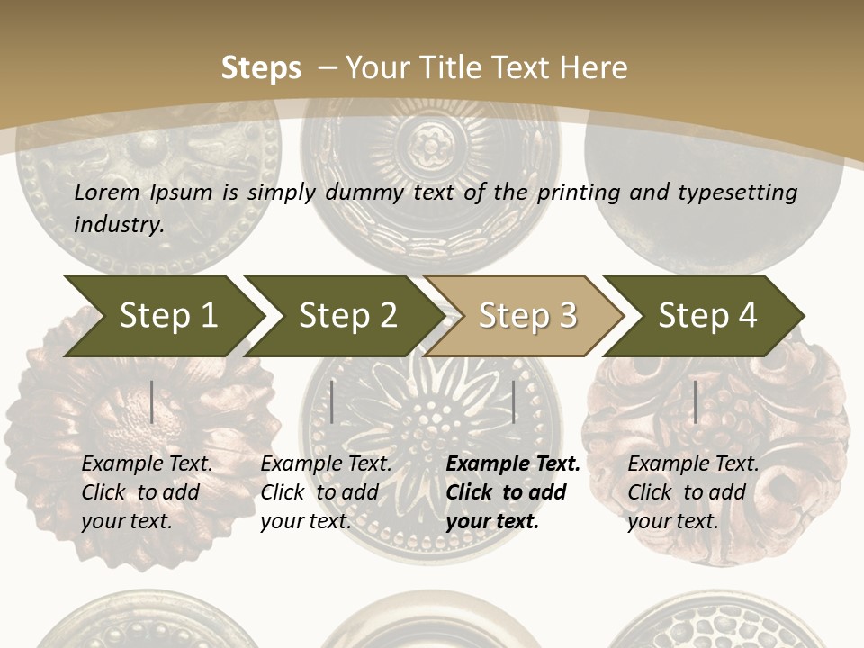 Rusty Old Silver PowerPoint Template