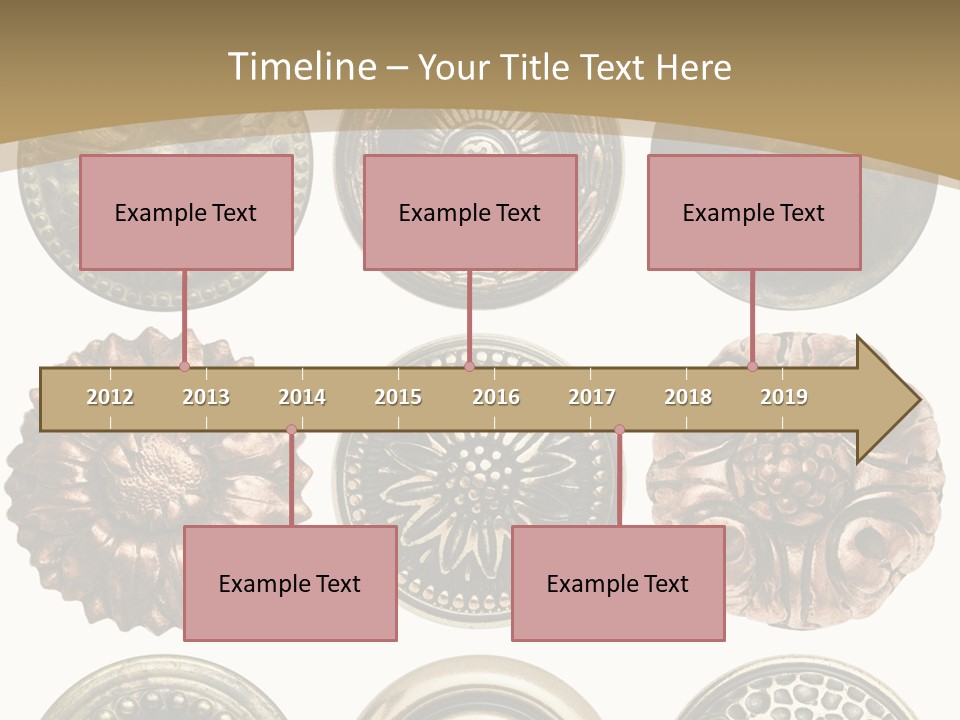 Rusty Old Silver PowerPoint Template