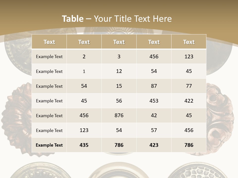 Rusty Old Silver PowerPoint Template