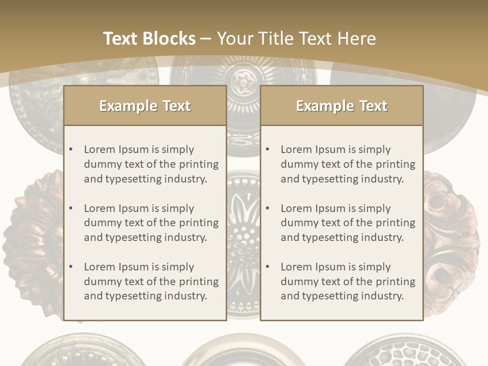 Rusty Old Silver PowerPoint Template