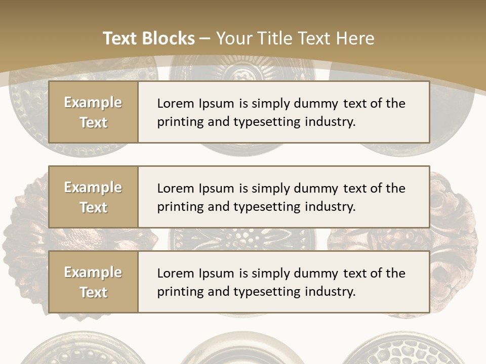 Rusty Old Silver PowerPoint Template