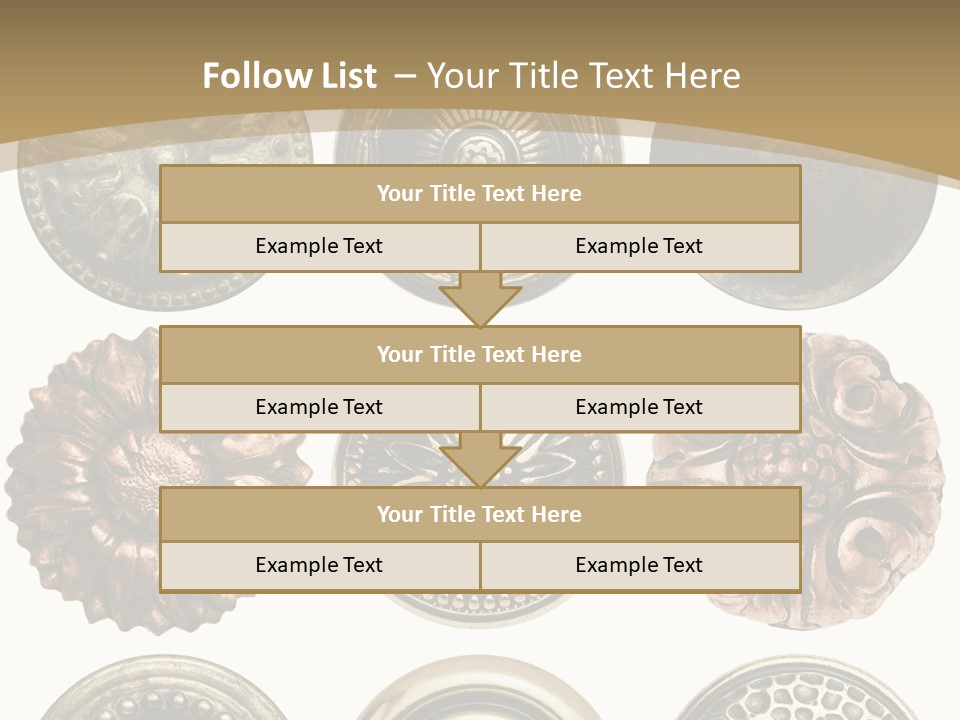 Rusty Old Silver PowerPoint Template