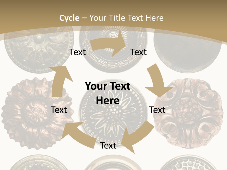 Rusty Old Silver PowerPoint Template