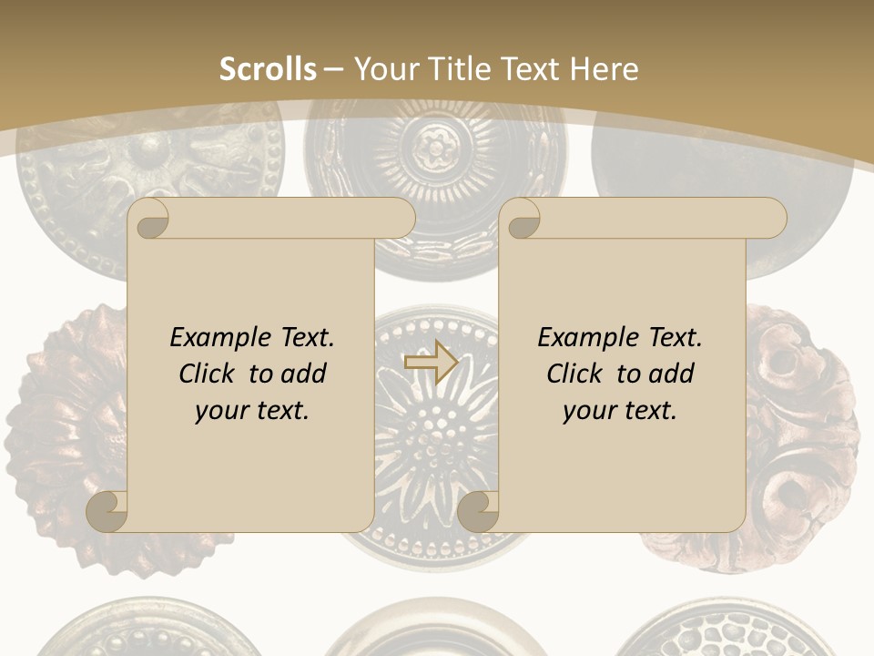 Rusty Old Silver PowerPoint Template