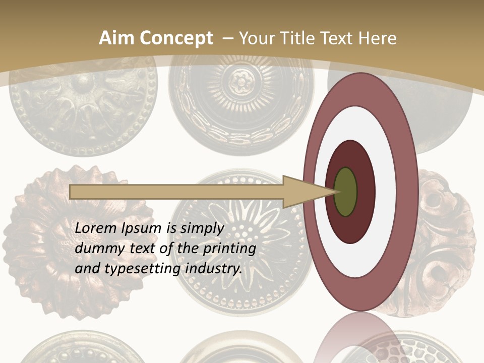 Rusty Old Silver PowerPoint Template