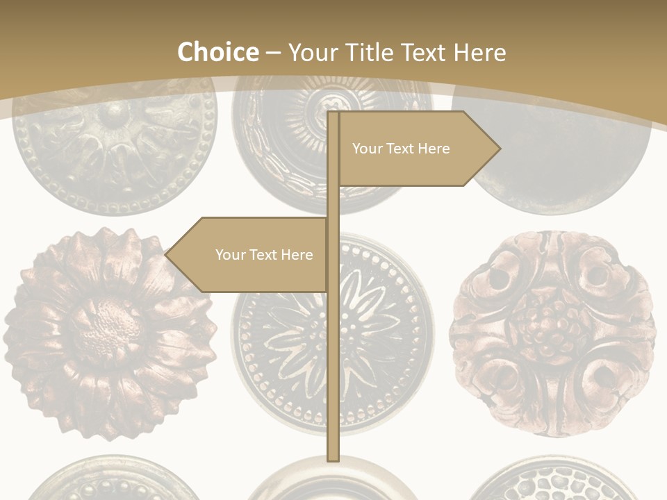 Rusty Old Silver PowerPoint Template