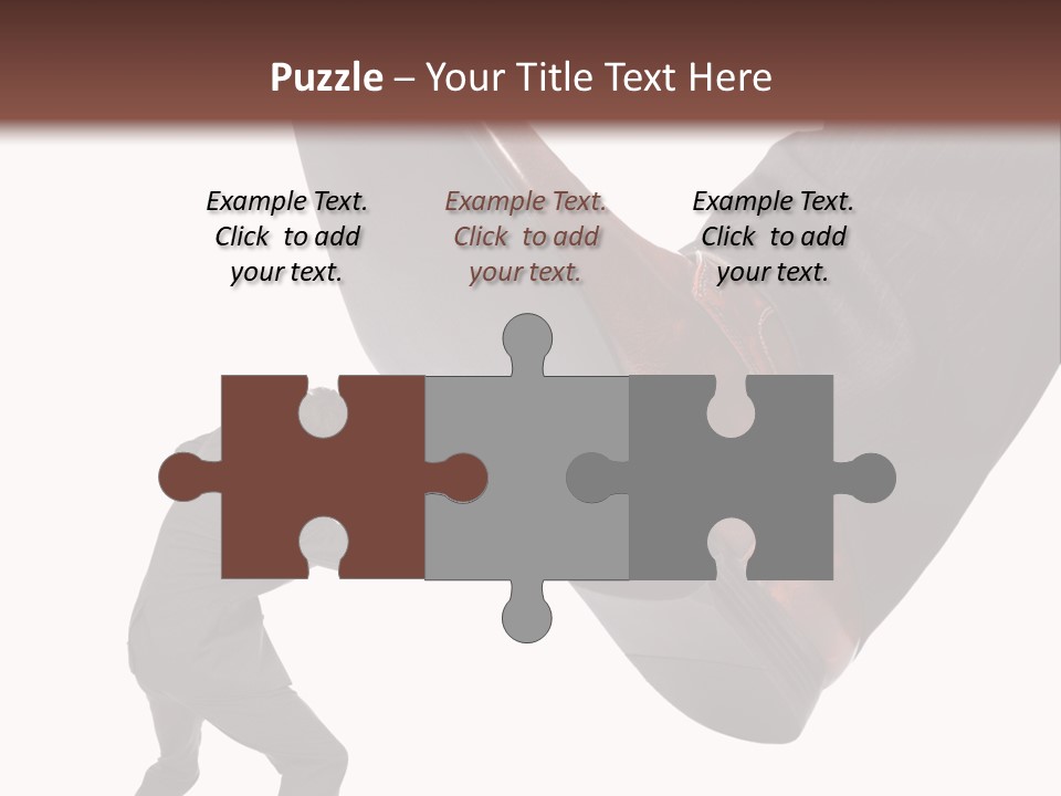 Pressure Trouble Crush PowerPoint Template