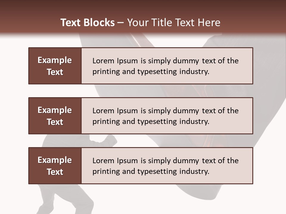 Pressure Trouble Crush PowerPoint Template
