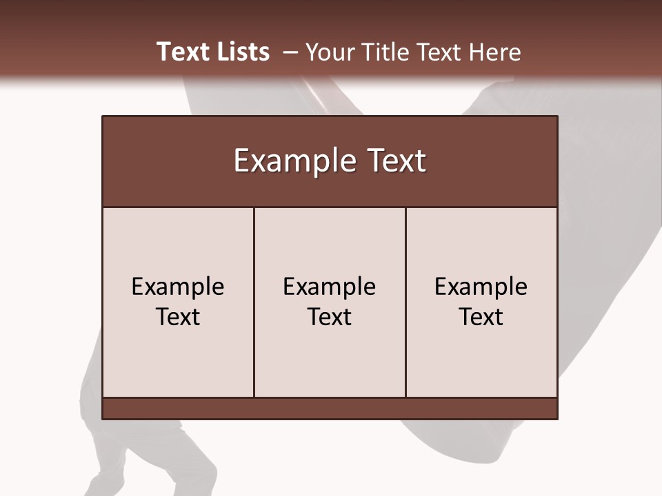 Pressure Trouble Crush PowerPoint Template