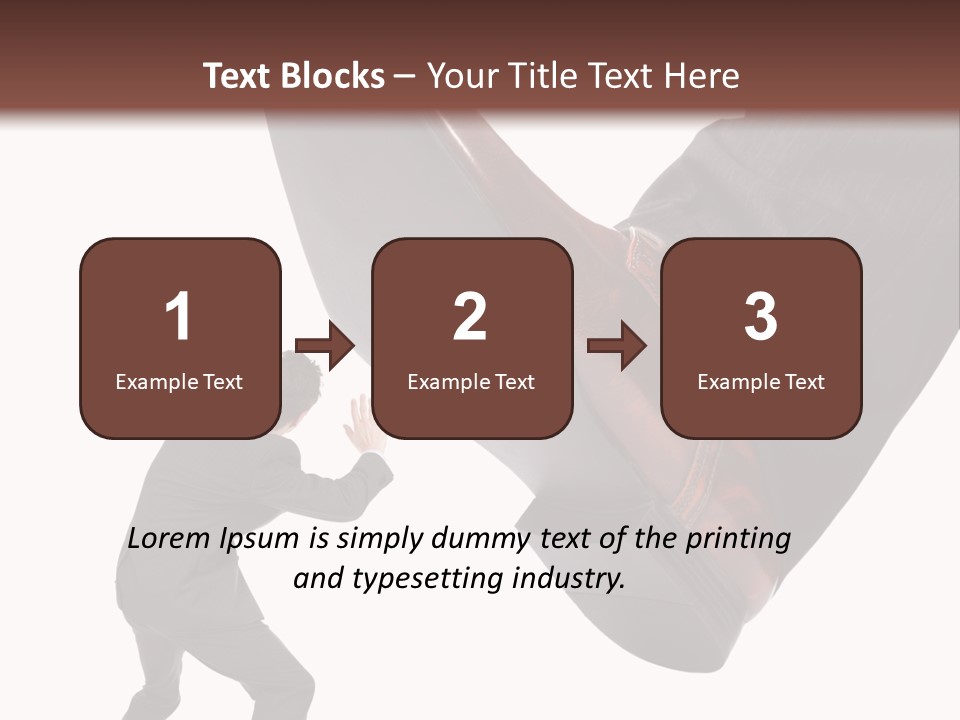 Pressure Trouble Crush PowerPoint Template