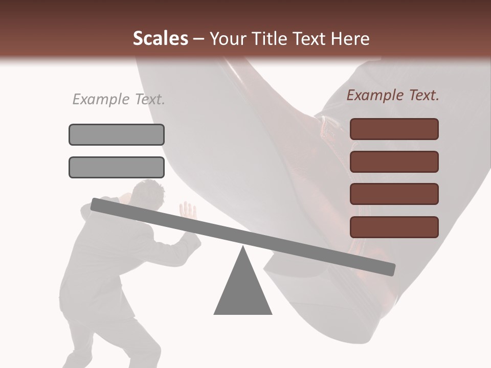 Pressure Trouble Crush PowerPoint Template