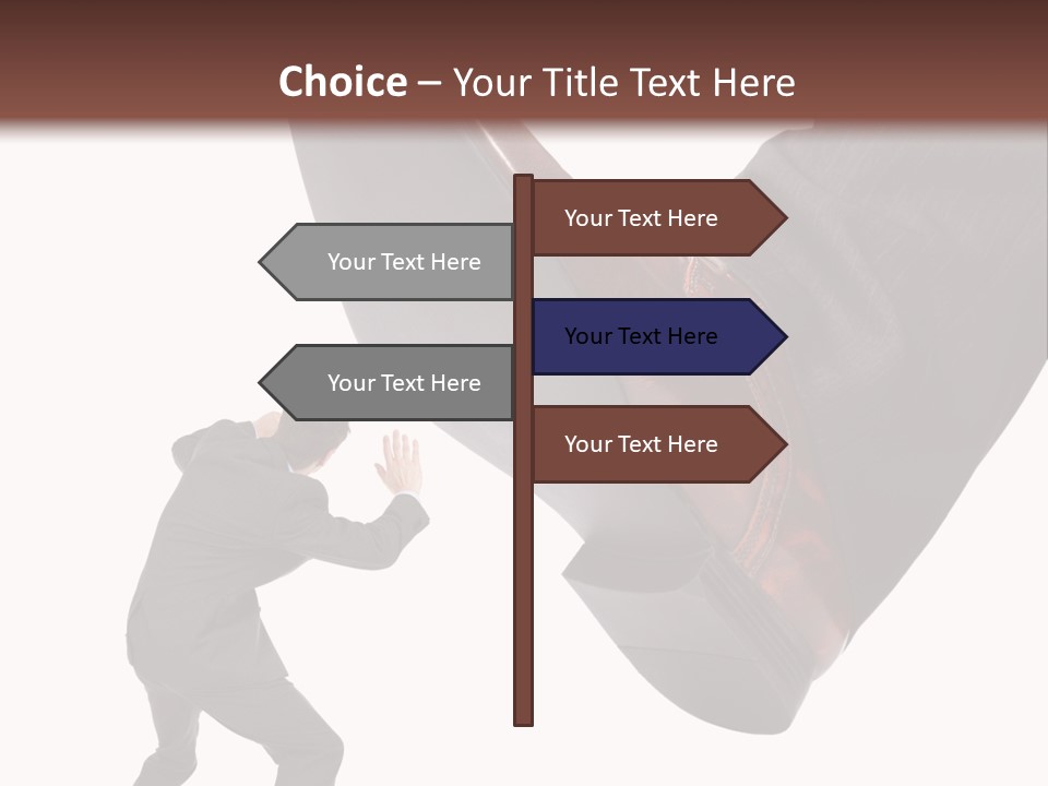 Pressure Trouble Crush PowerPoint Template
