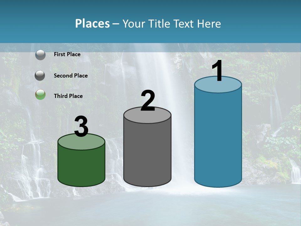 Drop Basin Spring PowerPoint Template