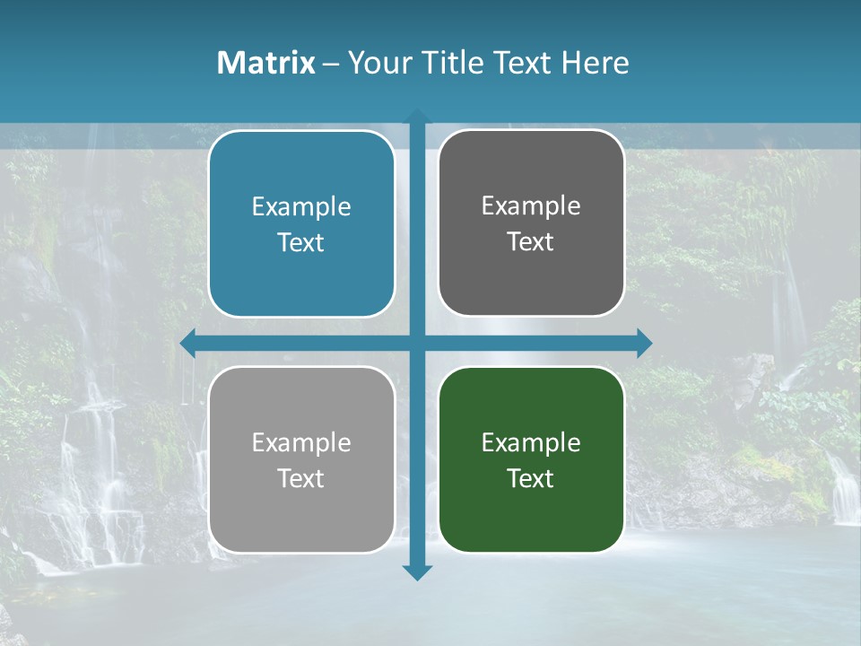 Drop Basin Spring PowerPoint Template