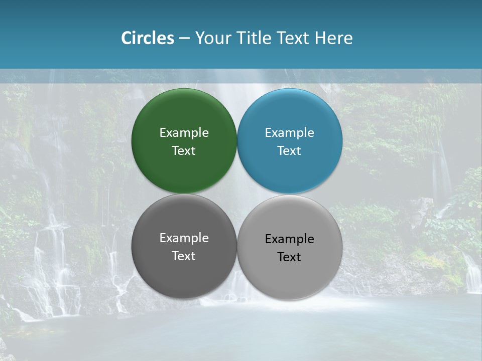 Drop Basin Spring PowerPoint Template