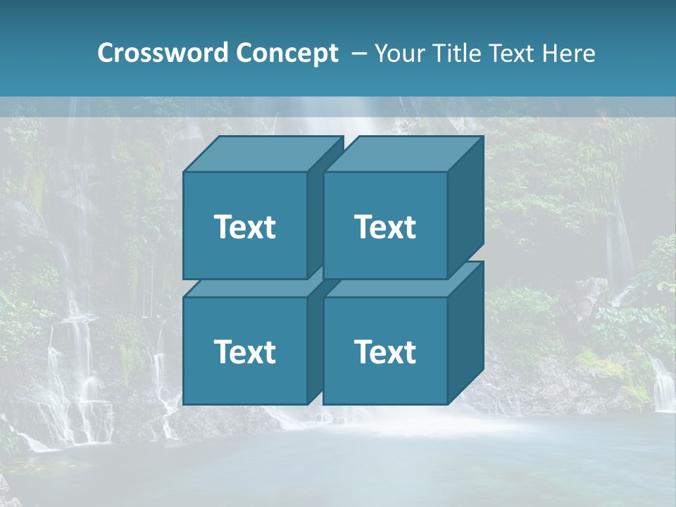 Drop Basin Spring PowerPoint Template