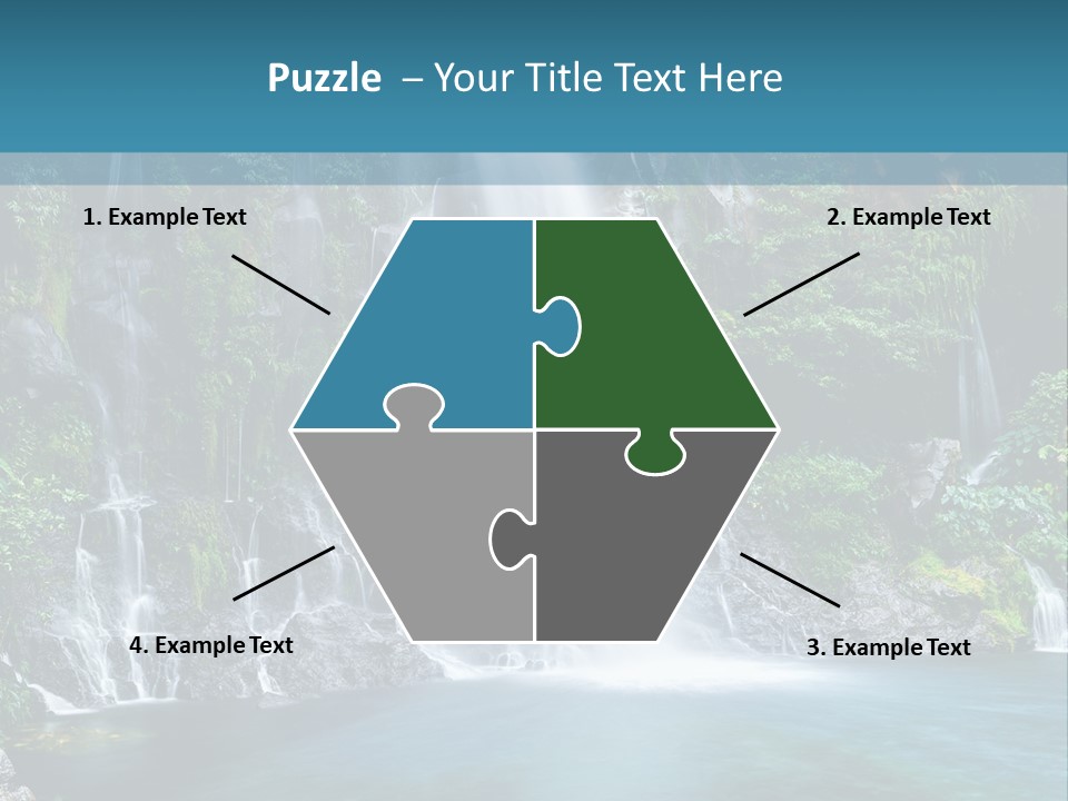 Drop Basin Spring PowerPoint Template