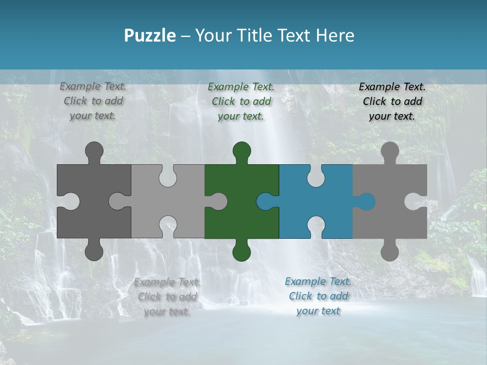 Drop Basin Spring PowerPoint Template