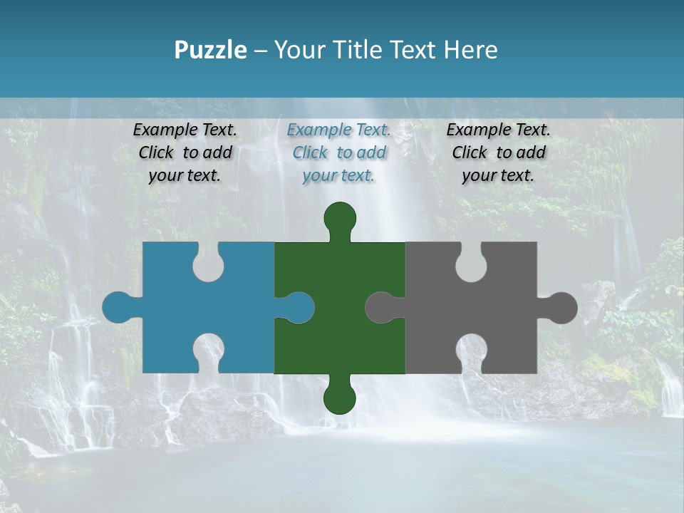 Drop Basin Spring PowerPoint Template