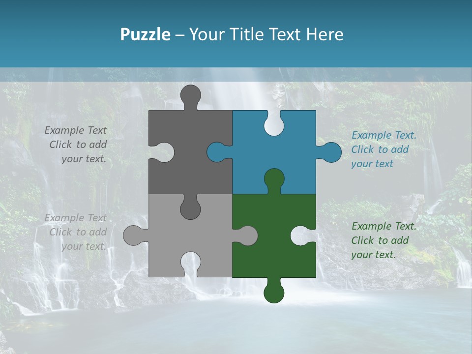 Drop Basin Spring PowerPoint Template