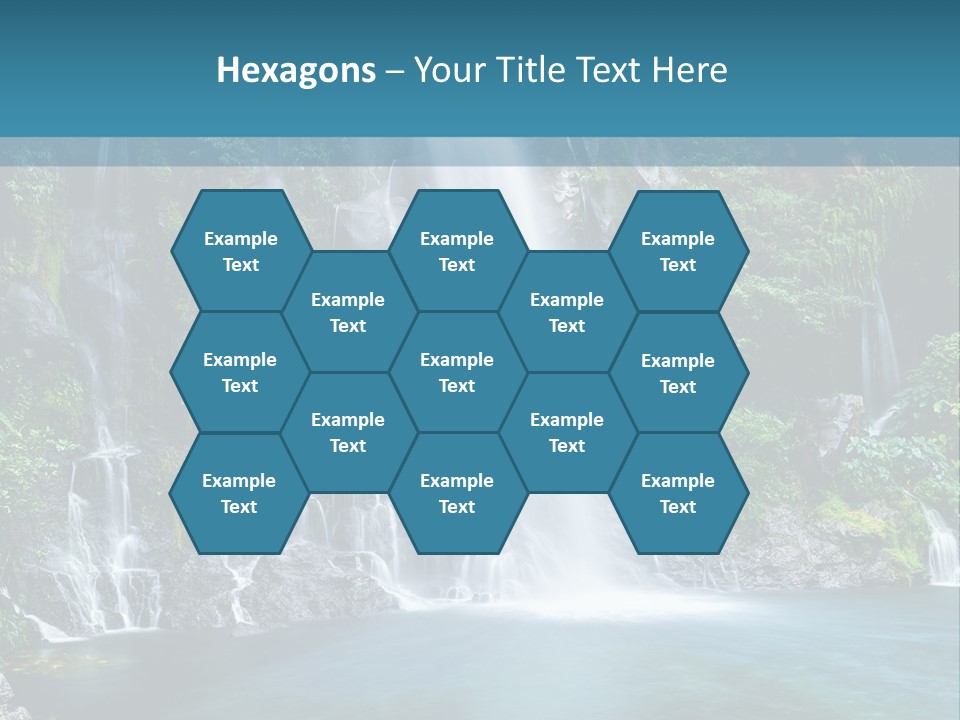 Drop Basin Spring PowerPoint Template