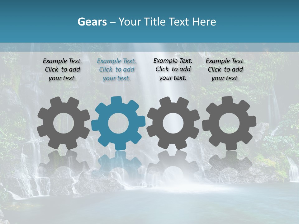 Drop Basin Spring PowerPoint Template