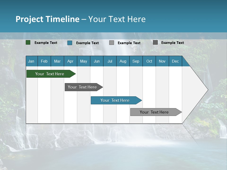 Drop Basin Spring PowerPoint Template
