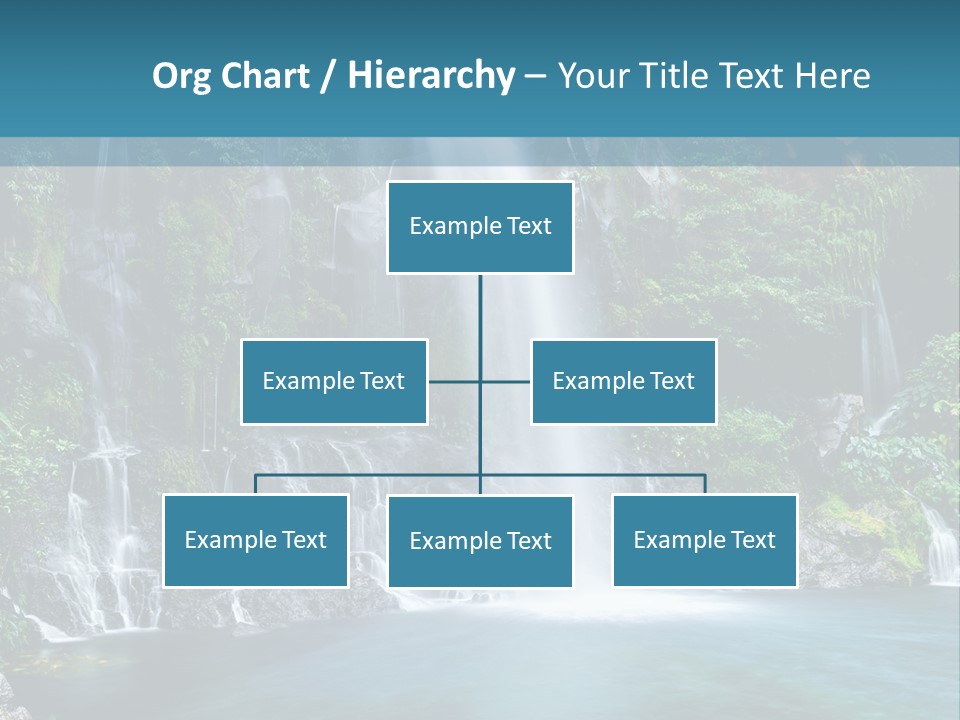 Drop Basin Spring PowerPoint Template