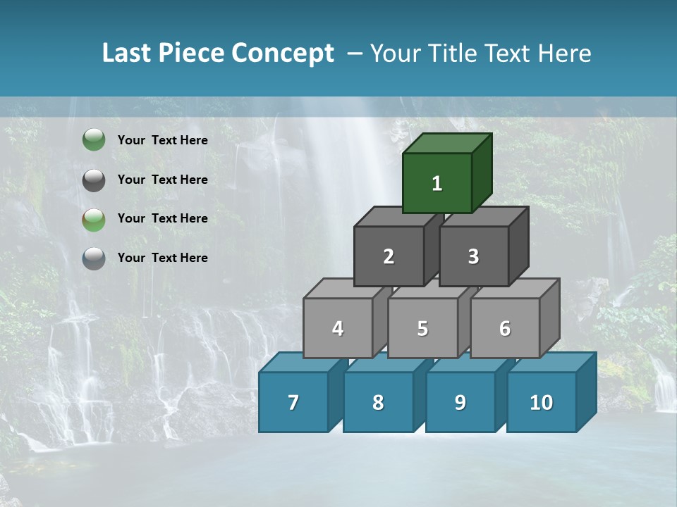 Drop Basin Spring PowerPoint Template