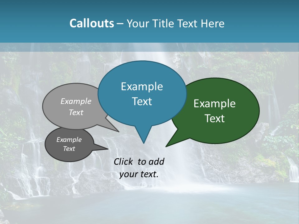 Drop Basin Spring PowerPoint Template