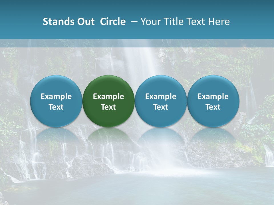 Drop Basin Spring PowerPoint Template