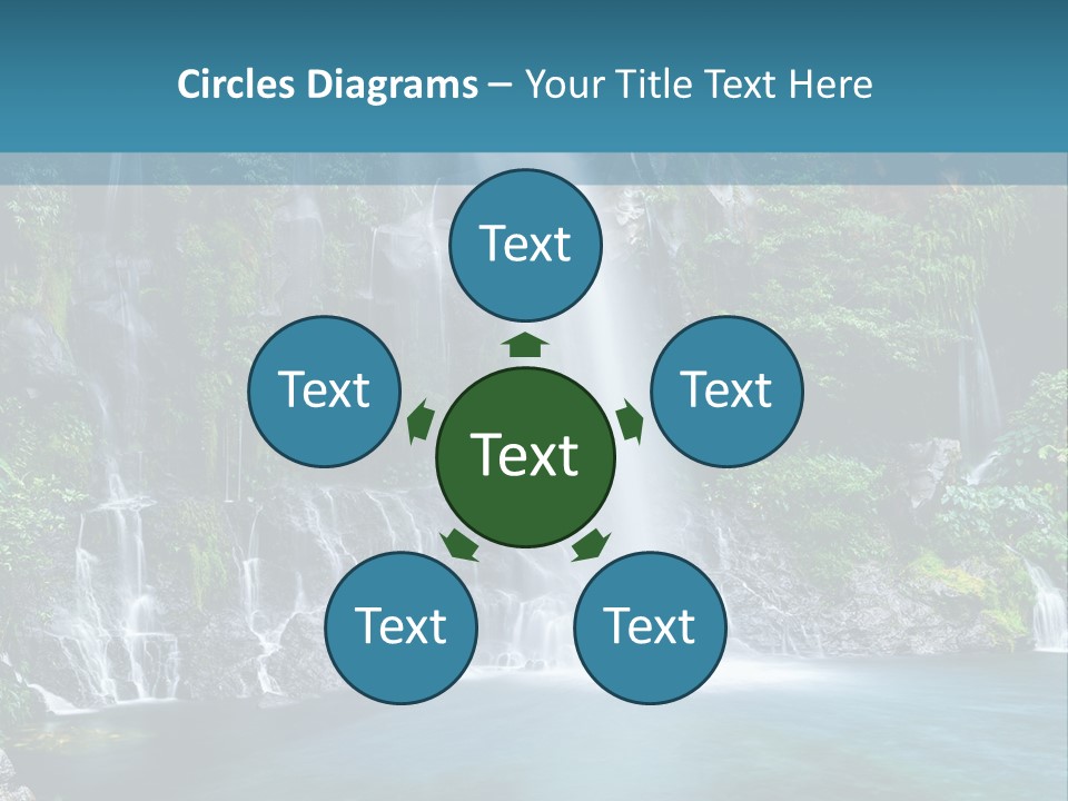 Drop Basin Spring PowerPoint Template